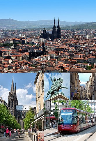 Vue de Clermont-Ferrand